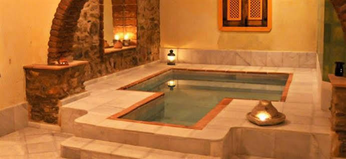 La Molinilla Apartamentos y Hammam Linares de la Sierra Bagian luar foto